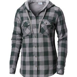 Columbia MSU Hooded Long Sleeve